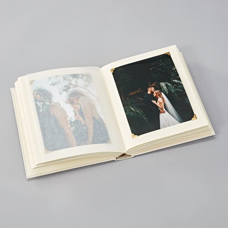 Semikolon - Classic Event Photo Album Wedding Edition, Chamois - 80 Pages - Image 4
